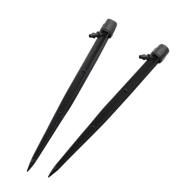 19/26 cm-es szóró csepegtető vízfúvóka Kerti öntöző 360 fokos kerti öntözőrendszer 4/7 mm-es 1/4" tömlőhöz