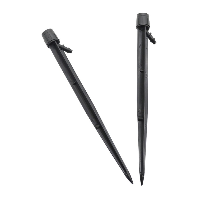 19/26 cm-es szóró csepegtető vízfúvóka Kerti öntöző 360 fokos kerti öntözőrendszer 4/7 mm-es 1/4" tömlőhöz