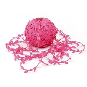 10 metrų šilko lapo formos rankų darbo dirbtiniai žali lapai vestuvių dekoravimui „pasidaryk pats“ vainikas, dovana „Scrapbooking“ amatai netikra gėlė