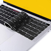 Κάλυμμα πληκτρολογίου για MacBook Pro με Touch Bar 13&15 2016-2019 Μοντέλο: A2159, A1989, A1990, A1706, A1707), Προστατευτικό δέρματος σιλικόνης