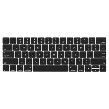 Κάλυμμα πληκτρολογίου για MacBook Pro με Touch Bar 13&15 2016-2019 Μοντέλο: A2159, A1989, A1990, A1706, A1707), Προστατευτικό δέρματος σιλικόνης