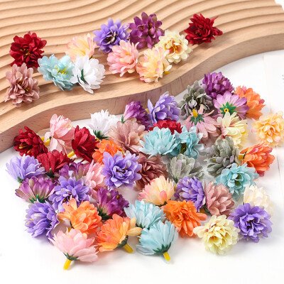 10/20/50Pcs Mini Artificial Rose Silk Flower Heads Simulated Flower Διακόσμηση δωματίου σπιτιού Διακόσμηση γάμου DIY Αξεσουάρ στεφάνου