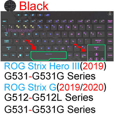 Husă pentru tastatură pentru ROG Strix Scar 16 G634 15 G16 G614 G15 G513 G512 G533 G532 G531 Hero Husă de protecție din silicon 15.6 2023