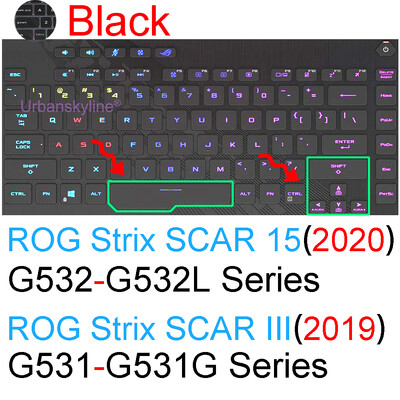 Husă pentru tastatură pentru ROG Strix Scar 16 G634 15 G16 G614 G15 G513 G512 G533 G532 G531 Hero Husă de protecție din silicon 15.6 2023