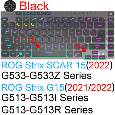 Husă pentru tastatură pentru ROG Strix Scar 16 G634 15 G16 G614 G15 G513 G512 G533 G532 G531 Hero Husă de protecție din silicon 15.6 2023