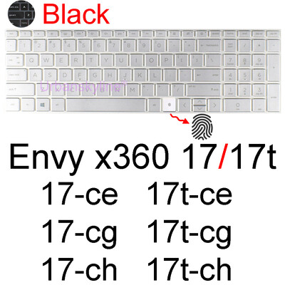 Poklopac tipkovnice za HP ENVY x360 17 17-ch 17-cg 17-ce 17-ae 17-bw 17-u 17-s Silikonski zaštitnik Skin Case Dodaci 17.3