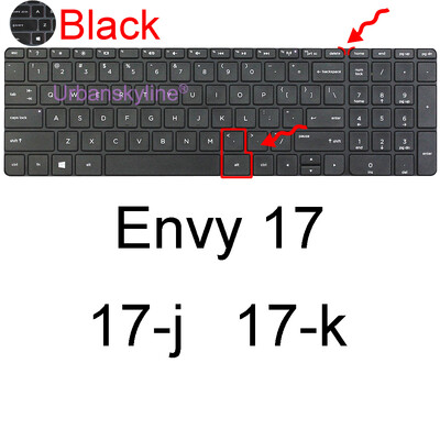 Poklopac tipkovnice za HP ENVY x360 17 17-ch 17-cg 17-ce 17-ae 17-bw 17-u 17-s Silikonski zaštitnik Skin Case Dodaci 17.3