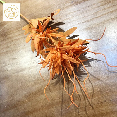 Simulacija Stabljika Plamen Epiphyllum Plastična Zmajeva brada Lažni cvijet Dnevni boravak Blagovaonica Vjenčanje Umjetno cvijeće Uređenje doma