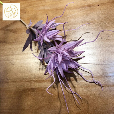 Simulacija Stabljika Plamen Epiphyllum Plastična Zmajeva brada Lažni cvijet Dnevni boravak Blagovaonica Vjenčanje Umjetno cvijeće Uređenje doma