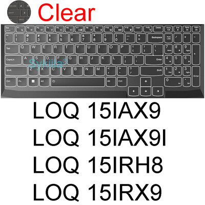 Husă pentru tastatură pentru Lenovo LOQ Gaming 15 16 15ARP9 15IAX9 15IRH8 15IRX9 15ARP9 15AHP9 16APH8 16IRH8 Husă de protecție din silicon