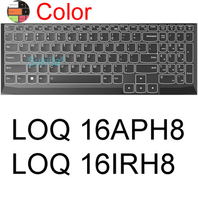Husă pentru tastatură pentru Lenovo LOQ Gaming 15 16 15ARP9 15IAX9 15IRH8 15IRX9 15ARP9 15AHP9 16APH8 16IRH8 Husă de protecție din silicon