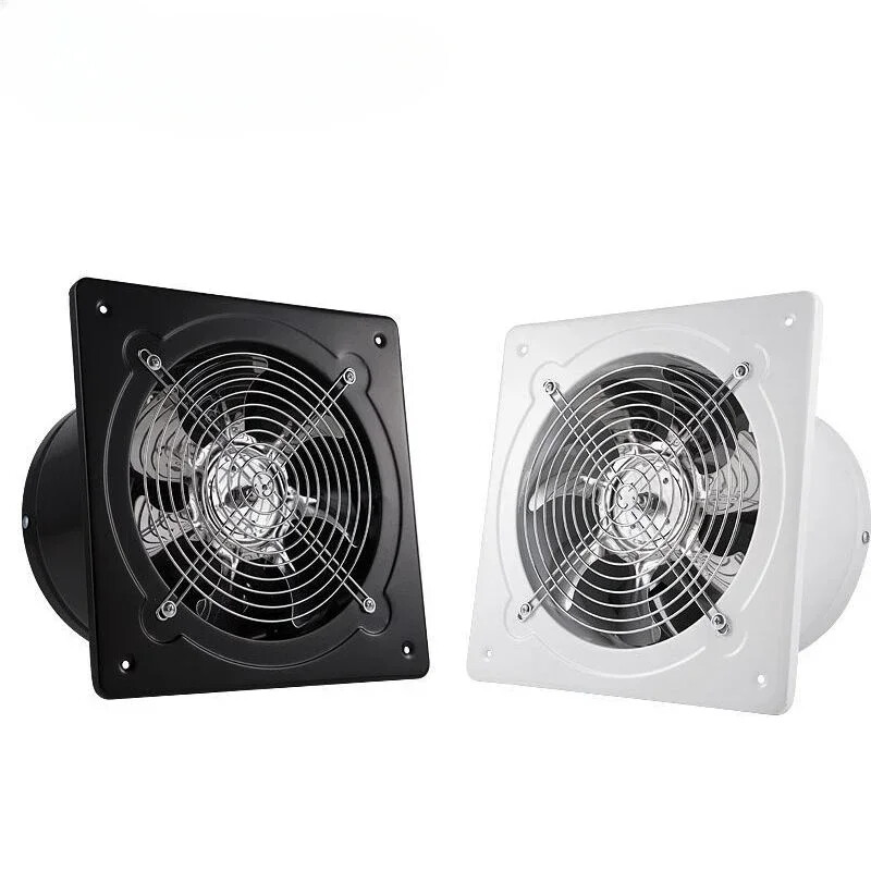 220V 4/6 inch Ventilator de evacuare de mare viteză Ventilator de aer de uz casnic Ventilator de evacuare silențios de tavan pentru baie de bucătărie Rezistență la coroziune
