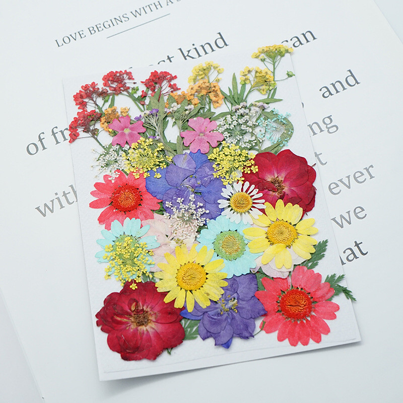 1 maisiņš, kaltēti ziedi, presēti ziedi, uzlīmes tālruņa korpusam, rotaslietas, amatniecība, nagu māksla