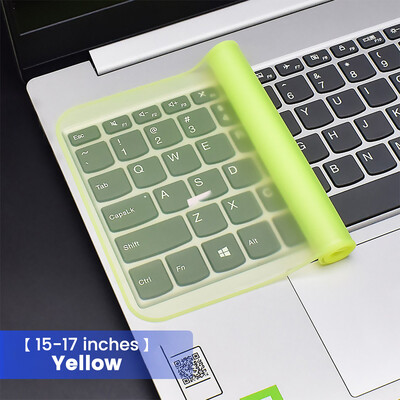 1 db univerzális laptop billentyűzet védő 12-17 hüvelykes vízálló porálló szilikon notebook számítógép billentyűzet védőfólia