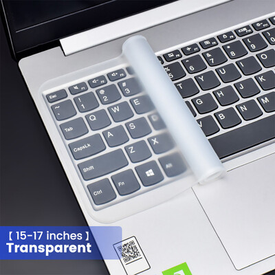 1 db univerzális laptop billentyűzet védő 12-17 hüvelykes vízálló porálló szilikon notebook számítógép billentyűzet védőfólia