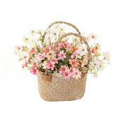 Pastoralni Umjetni Gesang Kozmos Grana tratinčice Umjetno divlje malo cvijeće Cvjetni buket Vaza za vjenčanje Uređenje doma