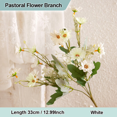 Pastoralni Umjetni Gesang Kozmos Grana tratinčice Umjetno divlje malo cvijeće Cvjetni buket Vaza za vjenčanje Uređenje doma