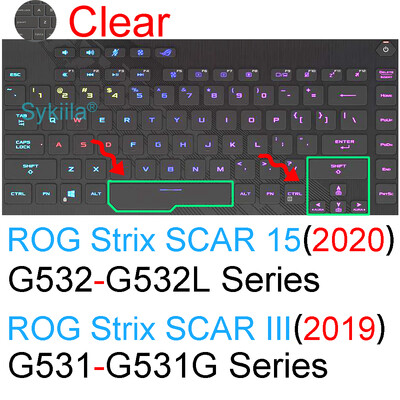 Poklopac tipkovnice za ROG Strix Scar 15 16 G634 G15 G16 G614 G513 G512 G533 G532 G531 Hero Silicone Protector Skin Case Dodaci