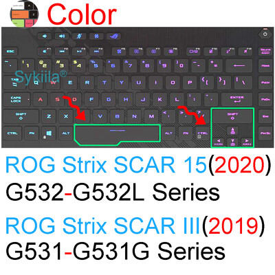 Poklopac tipkovnice za ROG Strix Scar 15 16 G634 G15 G16 G614 G513 G512 G533 G532 G531 Hero Silicone Protector Skin Case Dodaci