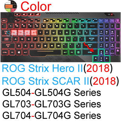 Poklopac tipkovnice za ROG Strix Scar 15 16 G634 G15 G16 G614 G513 G512 G533 G532 G531 Hero Silicone Protector Skin Case Dodaci