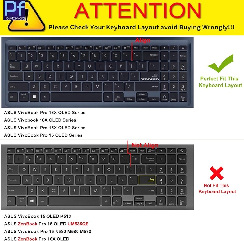 Pentru Asus Vivobook 15 2023 F1504 X1504 X1504ZA X1504VA X1504Z X1504V 15.6 inch silicon tastatură laptop piele