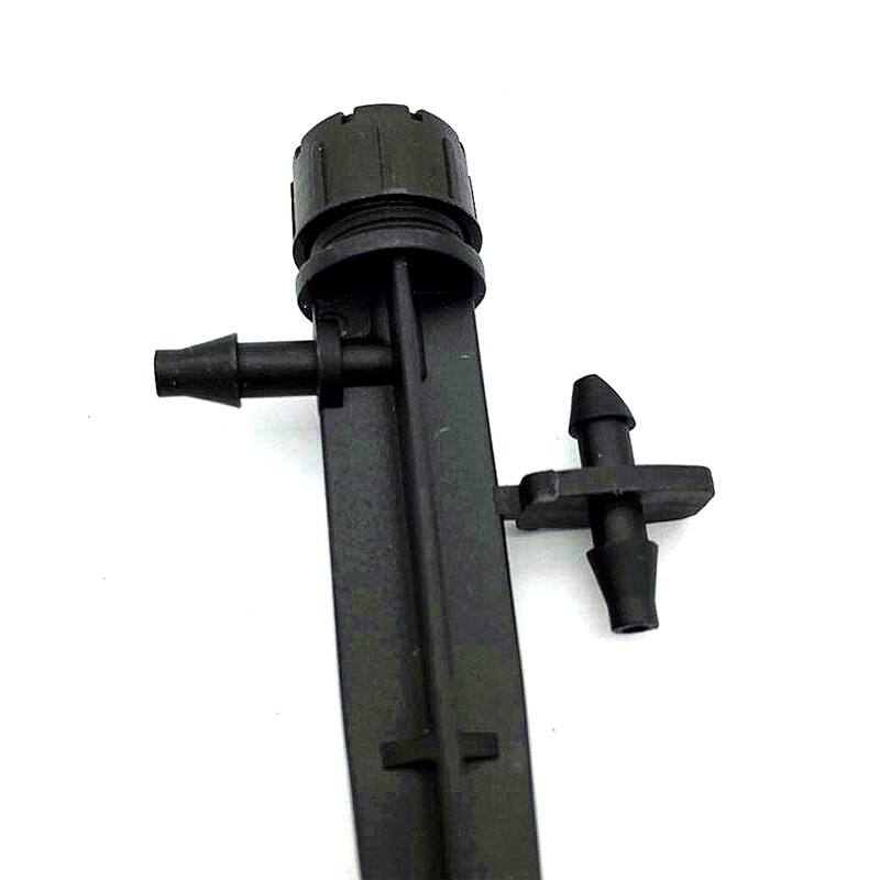 10 ks 360 stupňových záhradných zavlažovacích postrekovačov Dripper s 1/4 '' hadicovou konektorom, automatická zavlažovacia nastaviteľná postrekovacia hlavica