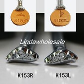 Jaapani nahatrükitööriist K153R/K153L, learheri tööriistade templid, nahast käsitöötemplid,