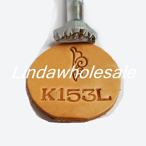 Jaapani nahatrükitööriist K153R/K153L, learheri tööriistade templid, nahast käsitöötemplid,