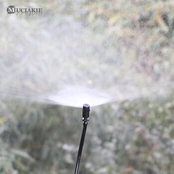 10PCS 180 Degrees Spray sprinkler for Home Garden Micro στάγδην άρδευση νερού Ψεκαστήρας Ακροφύσιο θερμοκηπίου ποτίσματος