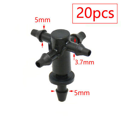 2 l 4 l 8 l lašintuvo drėkinimo 2/4 krypčių rodyklės lašintuvo jungtis kryžminio vandens skirstytuvo emiterio lašelinė rodyklė mikro lašelinio laistymo sistema