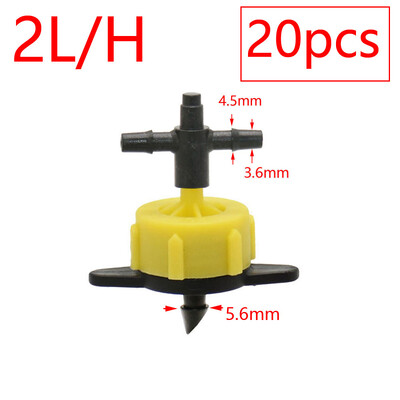 2 l 4 l 8 l lašintuvo drėkinimo 2/4 krypčių rodyklės lašintuvo jungtis kryžminio vandens skirstytuvo emiterio lašelinė rodyklė mikro lašelinio laistymo sistema