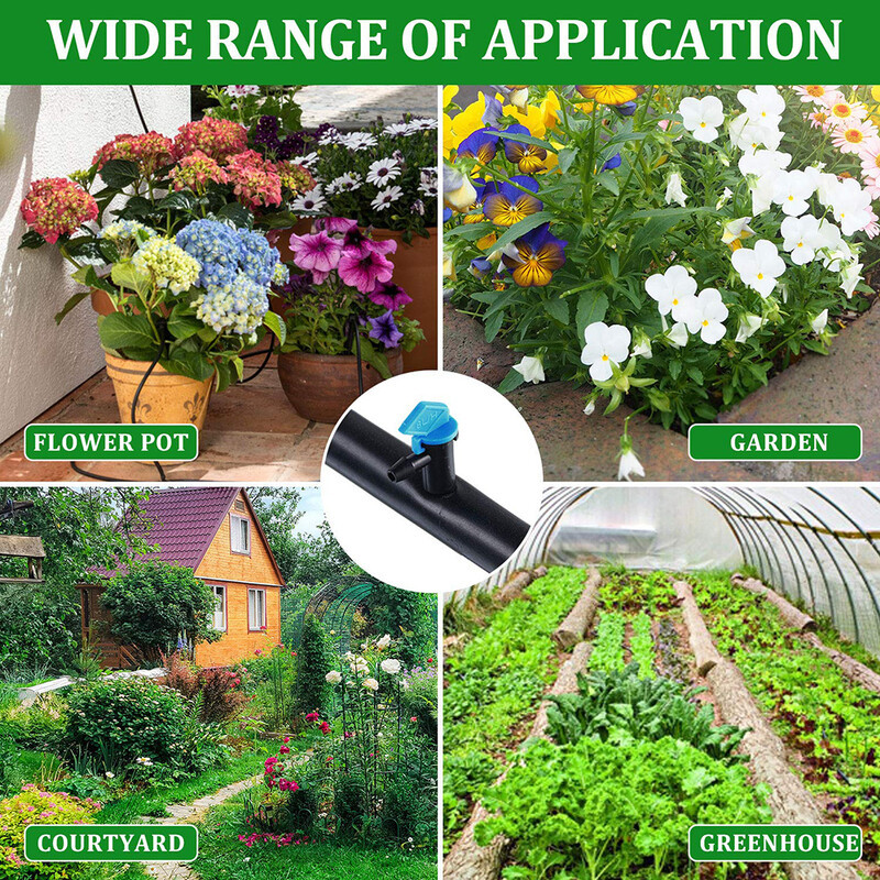 20 buc. Emițător de picurare pentru irigare Steagul de grădină Picurator de irigare Copaci și arbuști Albastru Negru