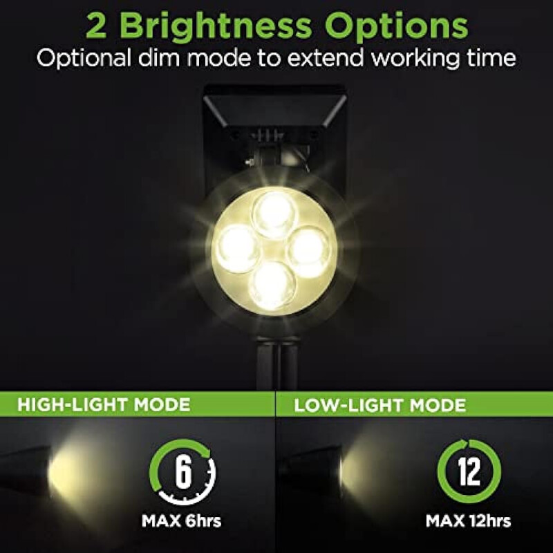 4LED vonkajšie solárne svetlá na trávnik, zemné lampy, vodotesné krajinné solárne bodové svetlá, chodníky, záhradné svetlá, príjazdové cesty, dekorácie, nové