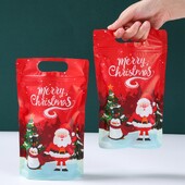 Santa Claus stojace tašky Vianočná dekorácia do domácnosti 2024 Vianočné darčekové tašky Vianočná ozdoba Navidad Natal Novoročné darčekové tašky 2025