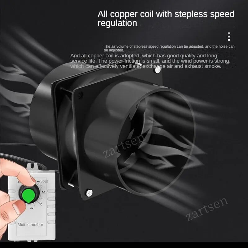 USB регулируема скорост Мини абсорбатор на дим от запояване ESD Вентилатор за изсмукване на дим Вентилатор за изпускателен канал на тръба с 1M вентилатор за вана за тръби