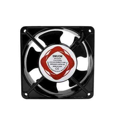 220V-240V 120mm axiálny chladiaci ventilátor s ložiskom a napájacím káblom