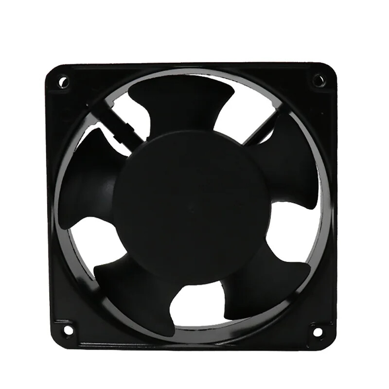 220V-240V 120mm axiálny chladiaci ventilátor s ložiskom a napájacím káblom