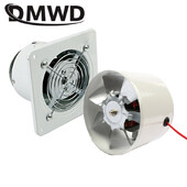 4 ιντσών αμφίδρομος ενσωματωμένος αγωγός ενισχυτής αέρας αναπνευστήρας μεταλλικός σωλήνας εξαγωγής ανεμιστήρας κουζίνας μπάνιου Τουαλέτα ανεμιστήρας τοίχου