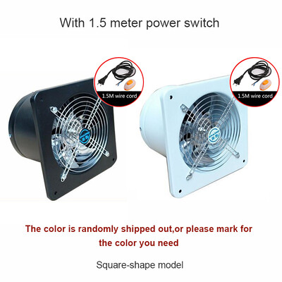 4 ιντσών αμφίδρομος ενσωματωμένος αγωγός ενισχυτής αέρας αναπνευστήρας μεταλλικός σωλήνας εξαγωγής ανεμιστήρας κουζίνας μπάνιου Τουαλέτα ανεμιστήρας τοίχου