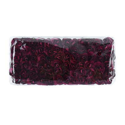 144/288 ks 2 cm mini papierové ruže umelé kvetinové hlavičky kytice na svadbu umelé ruže kvety DIY scrapbooking potreby