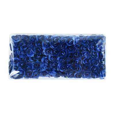144/288 ks 2 cm mini papierové ruže umelé kvetinové hlavičky kytice na svadbu umelé ruže kvety DIY scrapbooking potreby