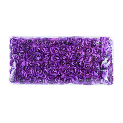 144/288 ks 2 cm mini papierové ruže umelé kvetinové hlavičky kytice na svadbu umelé ruže kvety DIY scrapbooking potreby