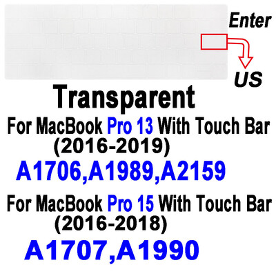 Pentru Macbook Air Pro13 M1 A2337 A2442 Pro14 13 12 11 15 Film de protecție pentru tastatură de laptop pentru MacBook Pro16 Huse din silicon pentru tastatură