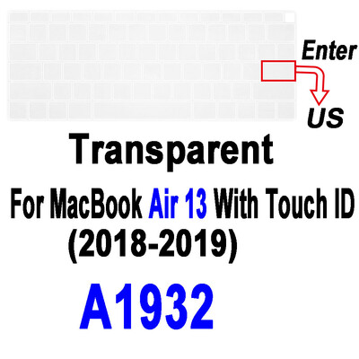 Pentru Macbook Air Pro13 M1 A2337 A2442 Pro14 13 12 11 15 Film de protecție pentru tastatură de laptop pentru MacBook Pro16 Huse din silicon pentru tastatură