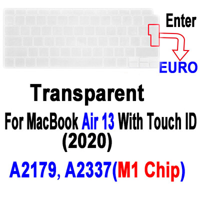 Pentru Macbook Air Pro13 M1 A2337 A2442 Pro14 13 12 11 15 Film de protecție pentru tastatură de laptop pentru MacBook Pro16 Huse din silicon pentru tastatură