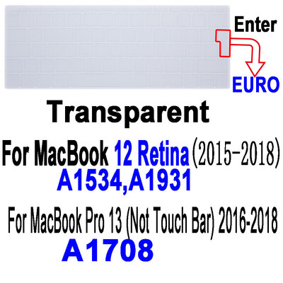 Pentru Macbook Air Pro13 M1 A2337 A2442 Pro14 13 12 11 15 Film de protecție pentru tastatură de laptop pentru MacBook Pro16 Huse din silicon pentru tastatură