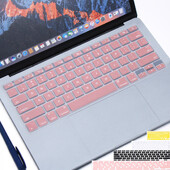 Protector de film autocolant pentru capacul tastaturii din silicon moale colorat pentru Apple Macbook Pro Air 13 "15" 17" Accesorii pentru computer
