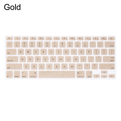 Protector de film autocolant pentru capacul tastaturii din silicon moale colorat pentru Apple Macbook Pro Air 13 "15" 17" Accesorii pentru computer
