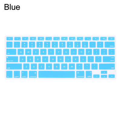 Protector de film autocolant pentru capacul tastaturii din silicon moale colorat pentru Apple Macbook Pro Air 13 "15" 17" Accesorii pentru computer