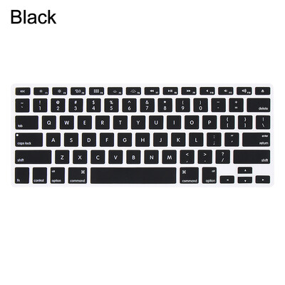 Protector de film autocolant pentru capacul tastaturii din silicon moale colorat pentru Apple Macbook Pro Air 13 "15" 17" Accesorii pentru computer